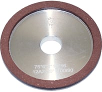 Круг алмазный TLX 12А2-20град.тарельчатый 75x6х2x16 SSD-2АС4 100/80 100 В2-01 11,4кар. 75021