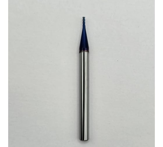 Фреза по металлу концевая ИНСТРУМЕНТ - ЦЕНТР 1x3х4x50 Z4 TiAlSiN HRC 65 tialsin1x3x4x50