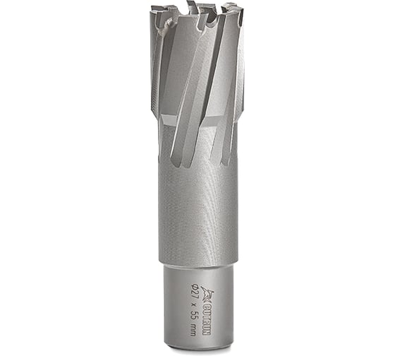 Сверло корончатое Cutrun 27x55 мм, TCT CW55S-27 1