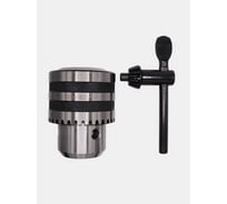 Патрон сверлильный РОСИНСТРУМЕНТ ПС-20 В22 с ключом усиленный РИ 6262022