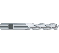 Фреза концевая из быстрорежущей стали New Century SUPER HARDENED 26х25х90х166 мм с 3-мя зубьями с углом спирали 30 удлиненная ESH516260