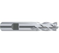 Фреза концевая из быстрорежущей стали New Century SUPER HARDENED 10х10х22х72 мм, с 4-мя зубьями, с углом спирали 30, укороченная, ESH595100