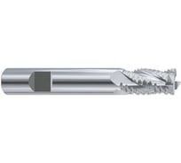 Фреза концевая из быстрорежущей стали New Century SUPER HARDENED 18х16х32х92 мм, многозубая, с углом спирали 30, черновая с крупн ESH751180