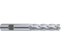 Фреза концевая из быстрорежущей стали New Century SUPER HARDENED 24х25х90х166 мм, многозубая, с углом спирали 30, черновая с крупн ESH752240