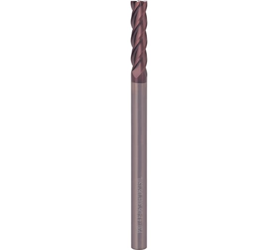 Фреза концевая твердосплавная H-Tools 6x150x30/S6мм 4z P20 TiALN 55HRC 19947-060 1