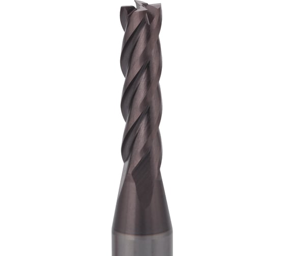Фреза концевая твердосплавная H-Tools 1x50x3/S4мм 4z S30 AICrN 60HRC 6726-010