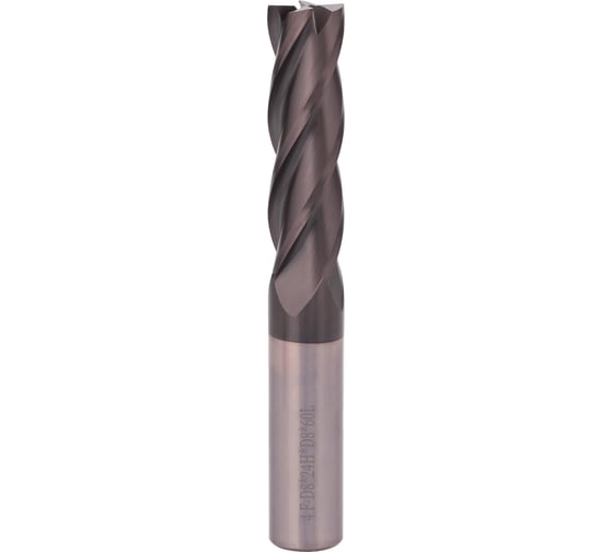 Фреза концевая твердосплавная H-Tools 8x60x24/S8мм 4z S30 AICrN 60HRC 6726-080 1