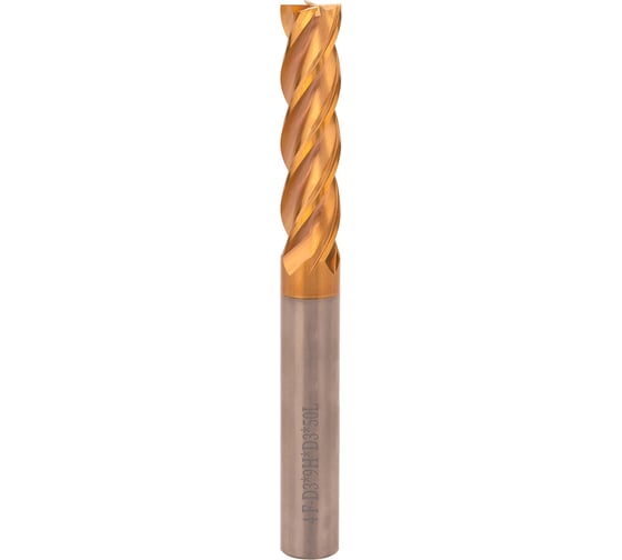Фреза концевая твердосплавная H-Tools 3x50x9/S3мм 4z P30 TiSiCrN 60HRC 6804-030-d03