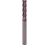 Фреза концевая твердосплавная H-Tools 5x50x15/S5мм 4z P20 TiALN 55HRC 19941-050-d05