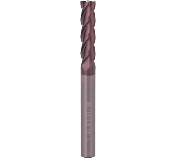 Фреза концевая твердосплавная H-Tools 5x50x15/S5мм 4z P20 TiALN 55HRC 19941-050-d05 1
