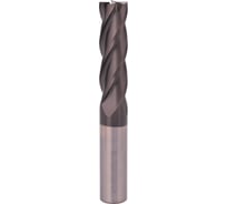 Фреза концевая твердосплавная H-Tools 5x50x15/S5мм 4z S30 AICrN 60HRC 6726-050-d05