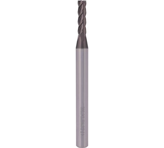 Фреза концевая твердосплавная H-Tools 3x50x9/S6мм 4z S30 AICrN 60HRC 6726-030 1