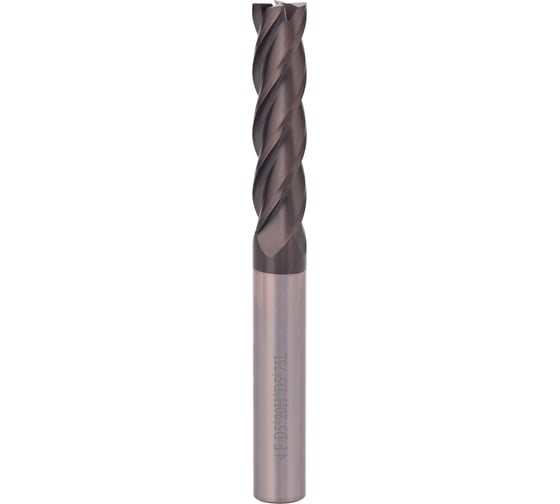 Фреза концевая твердосплавная H-Tools 5x75x20/S6мм 4z S30 AICrN 60HRC 6337-050-d05 1