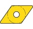 Сменная твердосплавная токарная пластина YG-1 DCMT070208-MM-YG2025 22002817 1