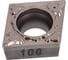 Сменная твердосплавная токарная пластина YG-1 CCMT09T304-PF-YT100/CCMT32.51-PF 22002542 3