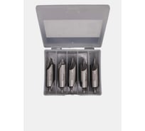 Сверло центровочное с предохранительным конусом 5 шт, 5.0 (тип B), ГОСТ 14952-75 Р6М5 4475UP