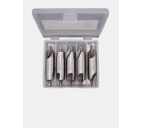 Сверло центровочное с предохранительным конусом 5 шт, 4.0 (тип B), ГОСТ 14952-75 Р6М5 4474UP