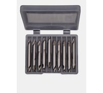 Сверло центровочное с предохранительным конусом 10 шт, 1.0 (тип B), ГОСТ 14952-75 Р6М5 4471UP