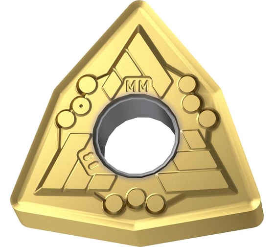 Сменная твердосплавная токарная пластина YG-1 WNMG080404-MM-YG214 22002300 1