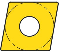 Сменная твердосплавная токарная пластина YG-1 CNMG120408-SM-YC0041/CNMG432-SM 22001081