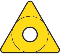 Сменная твердосплавная токарная пластина YG-1 TCGT110204-AL-YG10 22001333