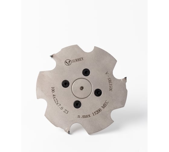 Фреза SURREY DIA 100,4x22x7 z3 LAMELLO на оправке 70x16 TL20046