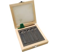 Комплект резцов со сменными пластинами (5 шт; 10х10 мм) ТЕХНОРЕАЛ МА400021560