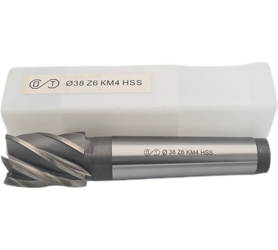 Фреза концевая ОТ к/хв 38x53x178 мм z-6 КМ4 HSS 00-00000559