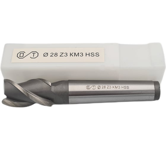 Фреза концевая ОТ к/хв 28x45x147 мм z-3 КМ3 HSS 00-00000477