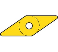 Сменная твердосплавная токарная пластина YG-1 VBMT160404-UF-YG3010, - 22000294
