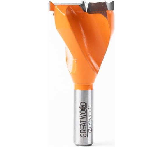 Сверло чашечное Greatwood PREMIUM SFT SERIES HW 35x70 S10x26 RH TL14083 1