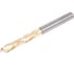 Фреза спиральная двунаправленный рез KWS 6х6х25х65 Z2+2 R Golden Coating RFK1E0014 2