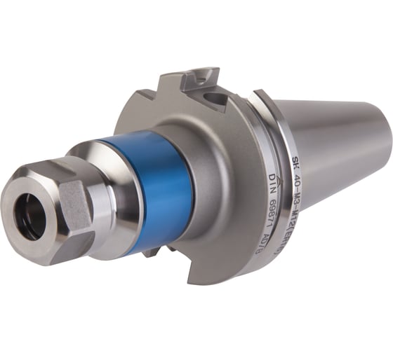 Патрон цанговый для метчиков с микрокомпенсацией SK40 ER16 М3-М12 A79 Debever Machining Solutions DB-P-RFL160210