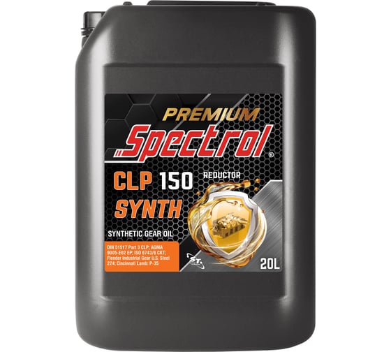 Масло редукторное Spectrol синт. PREMIUM SYNTH CLP 150 20л 98996