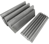 Плашка плоская АII-6-16x40x100 Р6М5 (комплект гребенок 2660-0184 ГОСТ 2287-88) 4шт Русский Инструмент ri.132.117