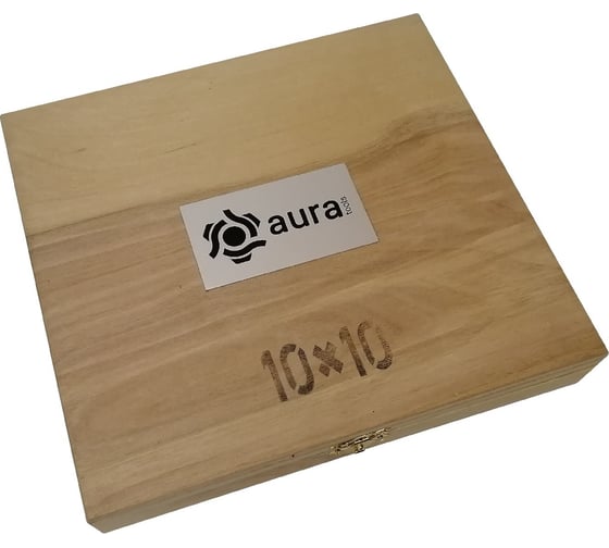 Набор токарных резцов (12 шт; 10х10 мм; Т5К10) AURA TOOLS 30011010