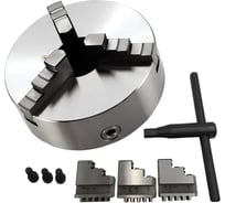 Токарный патрон UNIPRO 125 мм, 3-х кулачковый 16911-125