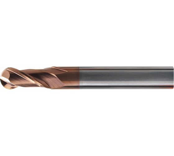 Фреза сферическая DESKAR R3.0 6x20x100 ц/х 2F nACo (P<HRC60, M, K) 00-00057547