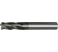 Фреза радиусная DESKAR d6.0 R0.2 6x20x100 ц/х 4F TiALN (P<HRC50 M, K) 00-00057497