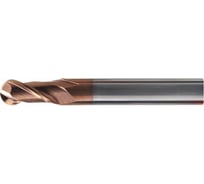 Фреза сферическая DESKAR R2.0 4x8х50 ц/х 2F nACo (P<HRC60, M, K) 00-00057539