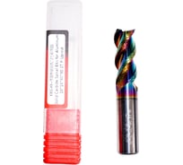 Фреза спиральная чистовая KWS по алюминию (стружка вверх) 16х16х40х90 Z3 RH Color Coating RFG9Z0324