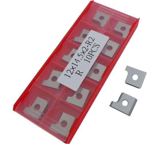 Нож профильный сменный квадратный FHONK 12x14.5x2-R2 HW R (упаковка 10шт) 1214520R2-R-10 1
