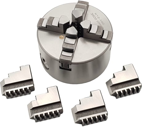 Патрон 4-х кулачковый самоцентрирующийся 100 мм ТЕХНОРЕАЛ МА310011510