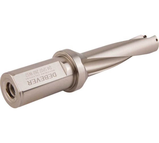 Корпус сверла Debever Machining Solutions серия Standard D=26.0 мм, 4D, W32 DB-S-D4SP07260W32E