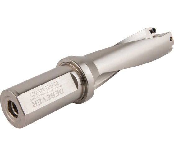 Корпус сверла Debever Machining Solutions серия Standard D=34.5 мм, 3D, W32 DB-S-D3SP11345W32E