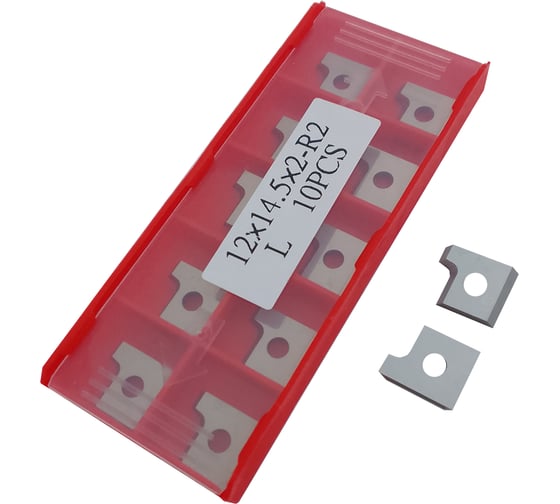 Нож профильный сменный квадратный FHONK 12x14.5x2-R2 HW L (упаковка 10шт) 1214520R2-L-10 1