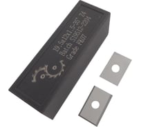 Нож сменный твердосплавный FHONK 19.5x12x1.5 стандарт HW 35º Z=4 NR (упаковка 10шт) 1951215FK07-10