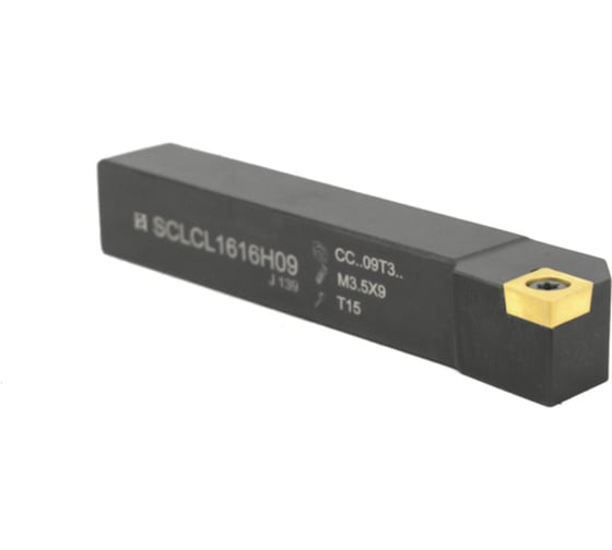 Резец проходной Русский Инструмент с мех. креп. ромбической пл-ны 16 х 16 х 100 SCLCL 1616 H09 левый ri.428.36 1