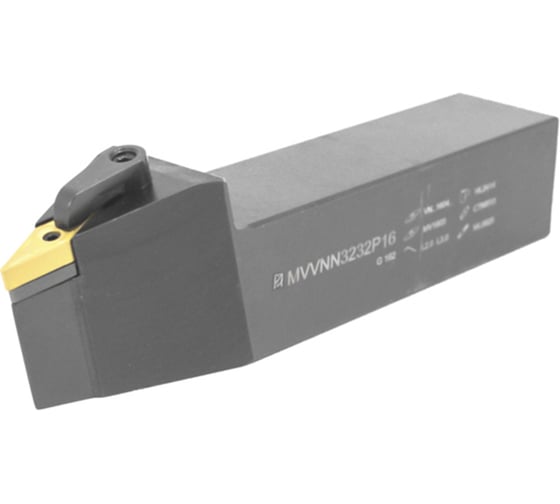 Резец проходной с мех. креп. ромбической пл-ны 32 х 32 х 170 MVVNN 3232 P16 Русский Инструмент ri.430.8 1