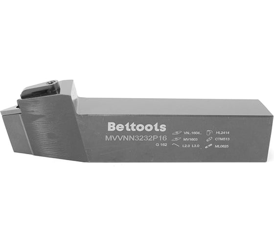 Резец проходной MVVNN 3232 P16 (32х32х170 мм) Beltools ri.430.8